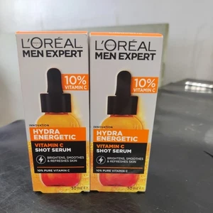 2 x L'Oréal Men Expert Hydra Energetic 10% Pure Vitamin C Shot Serum 30ml each - Picture 1 of 1