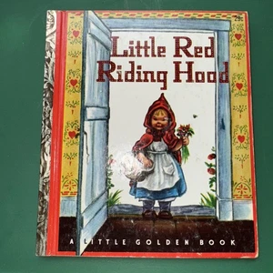 VINTAGE: LITTLE GOLDEN BOOK ROTKÄPPCHEN 1948 Elizabeth Jones - Bild 1 von 5