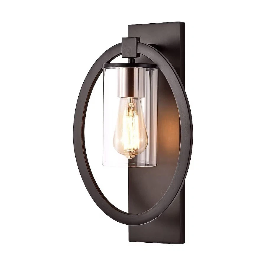 C Cattleya 9.5-in W 1 -Light Oil-rubbed Bronze Wall Sconce - Image 1 of 2