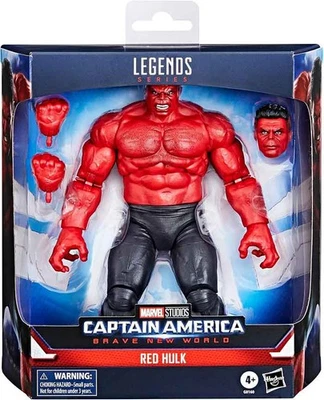 Marvel Legends Captain America Brave New World Figure Deluxe- Red Hulk IN STOCK - Image 1 of 2