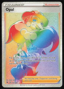 Opal (Secret) 197/185 Secret Rare SWSH04: Vivid Voltage Near Mint - Picture 1 of 2