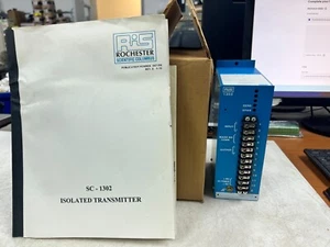 👀 NUEVO TRANSMISOR AISLADO RIS ROCHESTER INSTRUMENT SYSTEMS 1302 115V SC-1302-X - Imagen 1 de 11