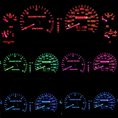 Para Dodge Ram 1500 2500 3500 Cuadro de instrumentos LED Medidor Panel de instrumentos Bombillas Foto 1 de 4