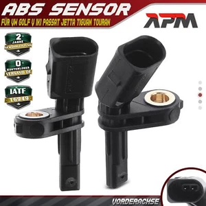 2x ABS Sensor Vorne Hinten Links Rechts für VW Golf V 1K1 1K5 VI Passat Tiguan - Bild 1 von 8
