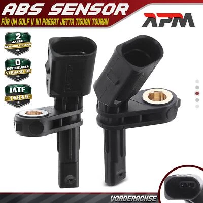 2x ABS Sensor Vorne Hinten Links Rechts für VW Golf V 1K1 1K5 VI Passat Tiguan - Bild 1 von 4