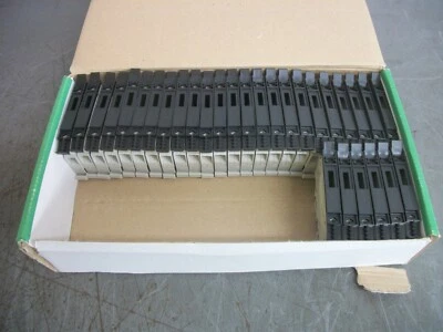 TELEMECANIQUE BOX OF 30 4mm2 DISCONNECT TERM BLOCK FUSES AB1FUSE435U6X NIB - Image 1 of 3