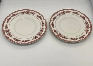 Vintage 2er Set American Atelier Floral Toile 6,5" - Bild 1 von 6