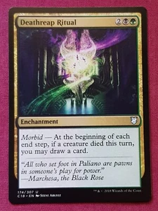 Magic The Gathering COMMANDER 2018 C18 DEATHREAP RITUAL black/green card MTG - Picture 1 of 2