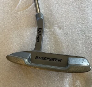 Wilson Black Jack 206 Putter 34 Inch With Super Stroke Flatso GTR 1.0 - Picture 1 of 5