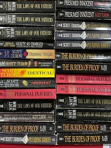 Lot of 5 Scott Turow Legal Suspense Thriller Novels Paperbacks Random Mix