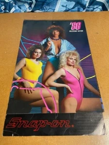 1986 Snap On Tools Sexy Swimsuit Pin-Up Girl Woman Calendar NICE! - Picture 1 of 4