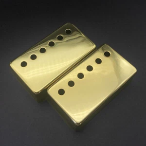 2 PACKUNGEN Kupfer Gold Humbucker Gitarren-Pickup-Abdeckung 50 mm USA - Bild 1 von 7