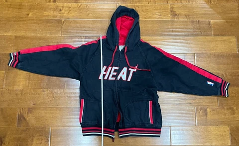 Mitchell and Ness Miami Heat sweatshirt circa 2006 XL vintage Cover