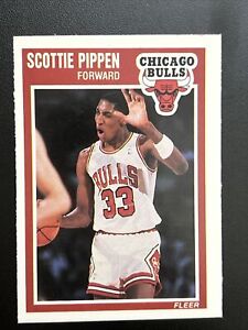 1989 Fleer Basketball, Scottie Pippen Chicago Bulls, #23