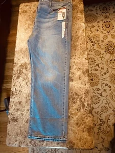 Levi Signature By Levi Strauss Men's Relaxed Flex Jeans Size 48X30 NEW - Picture 1 of 13