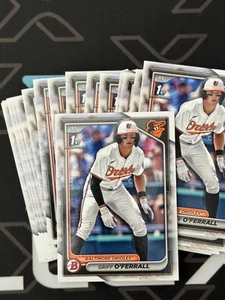 🔥💎📈2024 Bowman Draft Paper Griff O’Ferrall Baltimore Orioles BD21 Lote de 20 tarjetas - Imagen 1 de 1