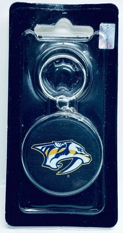 Nashville Predators Puck Keychain Cover