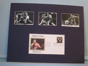 Heavyweight Champ Rocky Marciano vs Jersey Joe Walcott & First Day Cover - Picture 1 of 2