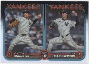 2024 Topps Update CLAYTON ANDREWS / JOSH MACIEJEWSKI Rainbow Foil RC #US163 - Picture 1 of 2