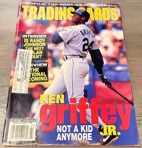 Tarjetas coleccionables revista de todos los deportes julio de 1996 número 6 2 portada de Ken Griffey Jr. - Imagen 1 de 2