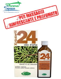 SANGALLI Krauterol OLIO 24 Miscela di Olii Essenziali Rinfrescante Massaggi 100m - Foto 1 di 1