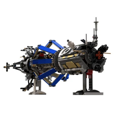 MOC: A Converted Asteroid Drilling Ship Arbitrator Mother Ship 1298 Pieces - Image 1 of 4