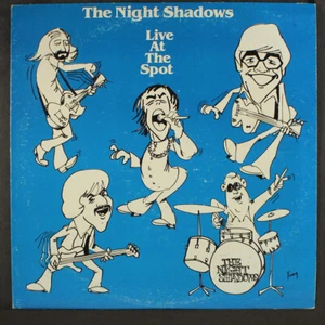 LITTLE PHIL & night SHADOWS: the night shadow live at the spot HOTTRAX 12" LP - Picture 1 of 2