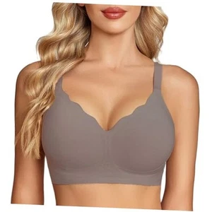 Bras for Women No Underwire Seamless Bra Push Up Bralette Full Coverage - Picture 1 of 6