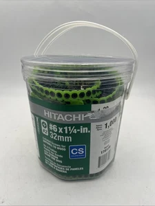 Hitachi Sammelschrauben #6x1-1/4" Trockenbau zu Holzschrauben 1.000 Stück - Bild 1 von 2
