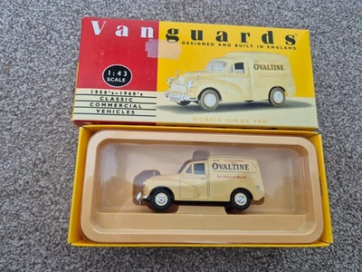 1/43 Corgi Vanguard Ovaltine Morris Minor Van Diecast Modell Va11002 Verpackt - Bild 1 von 4