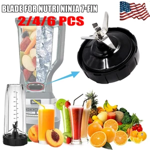 Extractor Blade Replacement for Nutri Ninja 7Fin Auto iQ BL480 BL482 BL640 BL642 - Picture 1 of 11