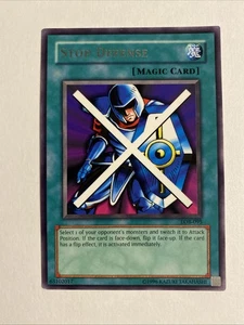 Stop Defense - LOB-095 - Rare - Unlimited Edition YuGiOh - Picture 1 of 10