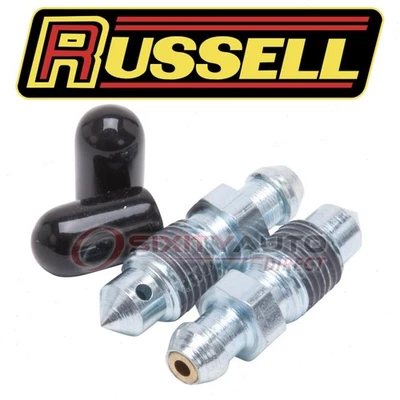 Russell Rear Brake Bleeder Screw for 1973-1974 Chevrolet K10 Pickup - Pad mo Foto 1 de 4