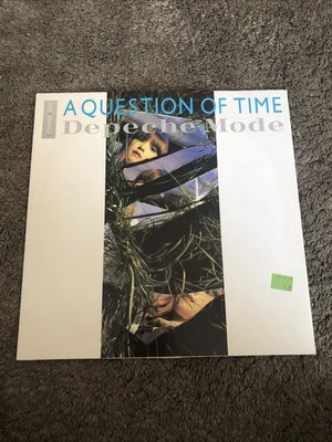 MINT Depeche Mode A Question Of Time Extended Remix 12” 1986 45 RPM - BONG 12 - Image 1 of 4