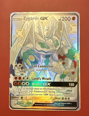 Zygarde GX SV65/SV94 Hidden Fates: Shiny Vault Holo Full Art 2019 Pokémon - Image 1 of 2