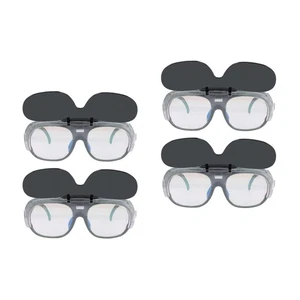 2 PCS Dust-proof Welding Glasses Safety Spectacles against Impacts Work Goggles - Bild 1 von 12