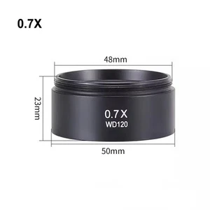 Auxiliary Lens Optional Styles Available Protects Microscope Objective - Picture 1 of 35