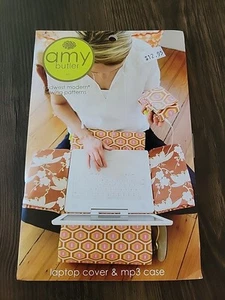 Laptop Cover & MP3 Case SEWING PATTERN by Amy Butler UNCUT Midwest Modern - Picture 1 of 2