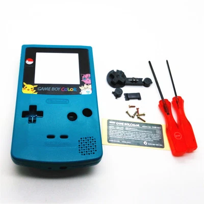Pocket Picachu And Jigglypuff Housing Shell for Nintendo Game boy Color GBC Foto 1 de 3