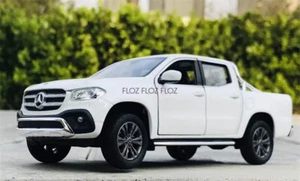 for Welly for Mercedes for Benz for Xclass pickup truck white 1:27 Truck Model - Picture 1 of 1