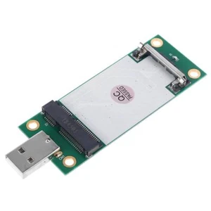 Mini PCI-e Wireless WWAN to USB Adapter Card With Slot SIM Card for HUAWEI ZTE - Picture 1 of 10