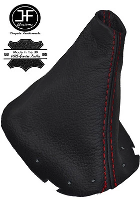 红色缝线手册皮革换档靴 适合 200SX SILVIA S14 1995 - 1999 — 第 1/3 张图片