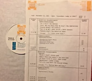 RADIO SHOW 9/15/87 TODAY IN '64 ROY ORBISON, MANFRED MANN, ANIMALS,JOHNNY RIVERS - Picture 1 of 2