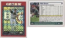 2005 Topps Chrome Update & Highlights Red X-Fractor /65 Nick Green #UH46