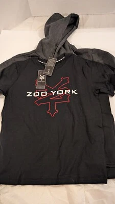 Boys Zoo York Hooded Sweatshirt And T Shirt Combo Size M(10/12) - Image 1 of 4