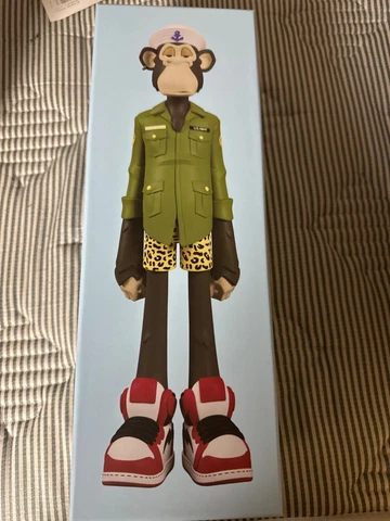 Superplastic Bored Ape Yacht Club SUPERBORED Toy BAYC Public Skipper IN HAND Cover