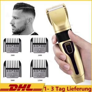 Haarschneidemaschine Profi Haarschneider Bart Trimmer Rasierer Clipper Akku NEU - Bild 1 von 15