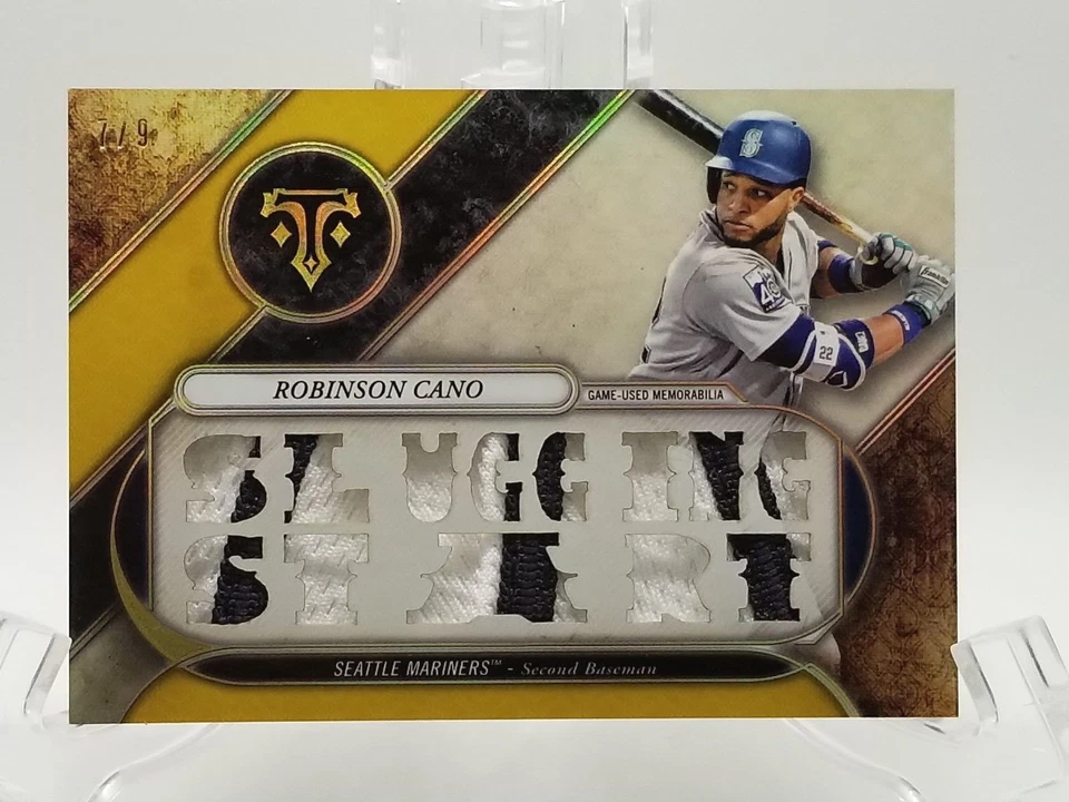 2017 TOPPS TRIPLE THREADS ROBINSON CANO RELIC JUMBO 7/9 - Image 1 of 1