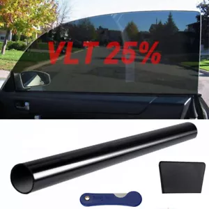 300CM Uncut Roll Window Tint Film 25% VLT 20" x 10ft Feet Car Home Office Glass - Picture 1 of 13