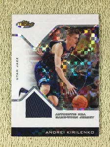 2004-05 Finest ANDREI KIRILENKO Black Xfractor Jersey Parallal #d/129 Utah Jazz - Picture 1 of 2